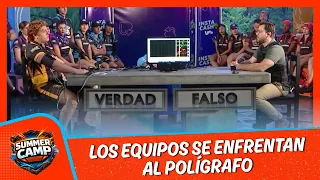¡Cara a cara con el polígrafo! Este fue el Juego Maestro en el segundo capítulo de Summer Camp