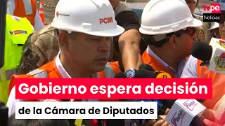 Premier Luis Galarreta highlights the importance of Congress approving the powers