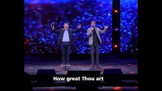 How Great Thou Art نفسي تغني يا مخلصي ما أعظمك