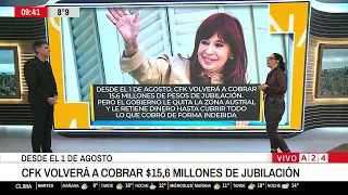 📢 JUSTICE IN FAVOR OF CFK: THE FORMER PRESIDENT CONVICTED OF CORRUPTION WILL RECEIVE $15.6 MILLION