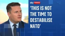 Health secretary says UK and NATO are 'doubling down' their support for Greenland