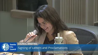Council Briefing 8/10/26