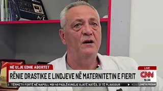 Rënie drastike e lindjeve në maternitetin e Fierit, në ulje edhe abortet