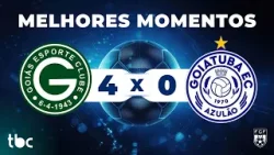 MELHORES MOMENTOS GOIÁS 4 X 0 GOIATUBA | GOIANÃO 2026 NA TBC | 11/01/2026