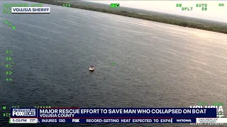 Deputies' rescue attempt of fisherman with medical emergency on pontoon