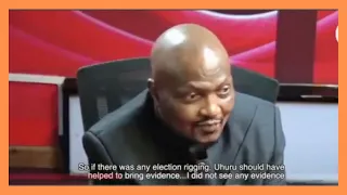 Kuria claims Uhuru knew strategies behind his 2013, 2017 wins