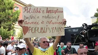 Албания: 57-й день протестов против туристического проекта  Кушнера