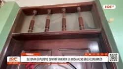 Trujillo: Explosive detonated at home in Wichanzao, La Esperanza.