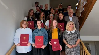 "Discipulus Exemplorum" scholarships awarded to the most talented youth in Kłodzko County