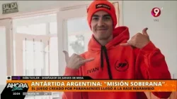 Un juego creado por paranaenses llegó a la Base Marambio