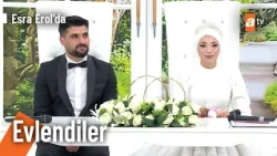 Asiye ve İbrahim'in nikah töreni canlı yayında kıyıldı - Esra Erol'da 9 Ekim 2026