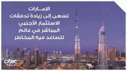 الإمارات تسعى إلى زيادة تدفقات الاستثمار الأجنبي المباشر في عالم تتصاعد فيه المخاطر