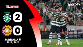 Resumo: Sporting 2-0 Nacional - Liga Portugal Betclic | sport tv