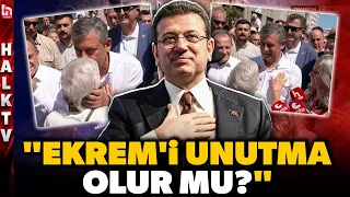 TRABZONLULAR İMAMOĞLU'NU UNUTMADI! Özgür Özel'in karşısına çıkan teyzenin tepkisi gündeme oturacak!