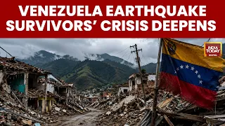 Venezuela Earthquake Survivors Forced To Live In Tents, Demand Urgent Aid | India Today