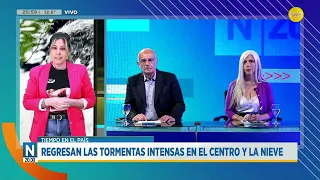 Severe storms return to the center of the country │N8:30 PM│10-01-26
