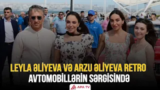 Bakının küçələri retro avtomobillərə büründü – RƏNGLİ GÖRÜNTÜLƏR | APA TV