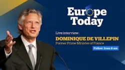 Europe Today: El ex primer ministro francés Dominique de Villepin habla de Trump y Groenlandia