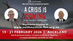 Gordon Gosset talks about Walter Veith & Martin Smith visiting NZ Feb. 19-21, 2026 - Don't miss it!
