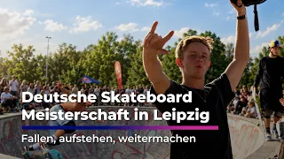 Falling, getting up, moving on: The pressure behind the German Skateboarding Championship I Sachs...