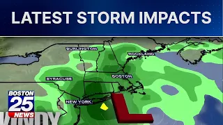 Nor'easter timeline, impacts: Thursday update on multi-day storm set to lash Massachusetts