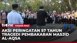 Peringatan 57 Tahun Tragedi Pembakaran Masjid Al-Aqsa | Kabar Pagi