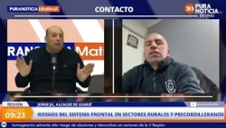 Mayor Jorge Jil and the storm system hitting Olmué