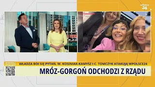 Mróz-Gorgoń leaves the government | Waking up in wPolsce24
