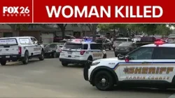 Женщина застрелена в районе Кэти.