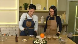 Առավոտ լուսո (խոհանոց). ցիտրուսային աղցան և բրոնե սուրճ