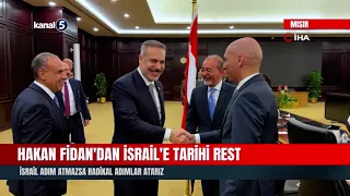 Hakan Fidan'dan İsrail'e Tarihi Rest!  Eğer Yapmazsa Harekete Geçeceğiz