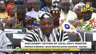 Local Government Minister Vetting: The Big Questions!