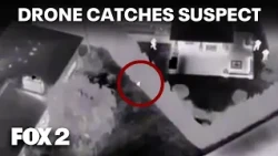 Dearborn police use drone and thermal imaging to catch suspect