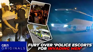 Gosport anti-migration protests: six arrested after HUNDREDS face police in 'day of absolute CHAOS'