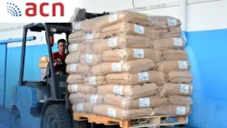 Leche en polvo del donativo de México hacia el oriente cubano