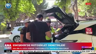Motorcycle inspections in Eskişehir