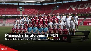 1. FC Nürnberg Team Photo: New Kit and New Roles Before the Start of the Season