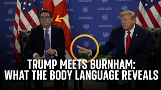 From Trump’s handshake to Burnham’s glasses: Expert analyses their body language