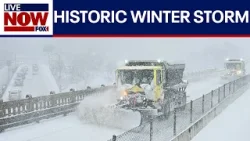 Historic winter storm blasts millions across U S