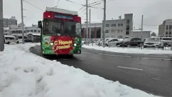 Новогоднее настроение создавали в ивановских троллейбусах