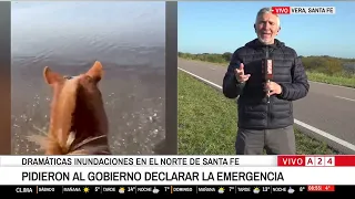🔴 DRAMATIC FLOODING IN NORTHERN SANTA FE