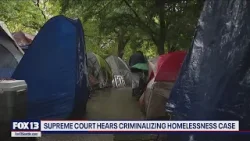 Unhoused people, advocates rally outside federal Seattle courthouse | FOX 13 Seattle