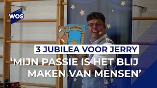 Jerry Mensing viert 3 jubilea, waaronder 35 jaar goochlaar