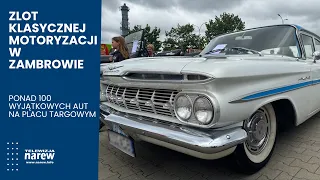 Classic Car Rally in Zambrów — over 100 unique vehicles at the market square