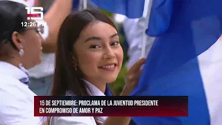 September 15: Proclamation of the Presidential Youth in Commitment to Love and Peace