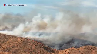 Cal Fire sends 100 personnel to aid firefighting efforts in Nevada’s Hawk Fire