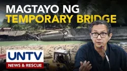 Paggawa ng temporary Panul-Iran Bridge, iniutos ng DPWH