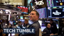 S&P 500 falls while tech stocks drag market down