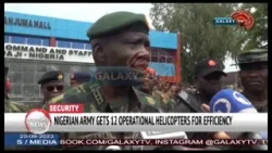 NIGERIAN ARMY GETS 12 OPERATIONAL HELICOPTER FOR EFFICIENCY