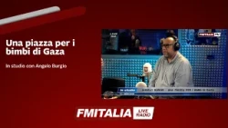 Una piazza per i bimbi di Gaza, in studio con Angelo Burgio